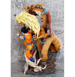 Son Goku SSJ 3 Shenron Figur