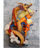 Son Goku SSJ 3 Shenron Figur