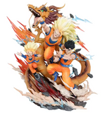 Son Goku SSJ 3 Shenron Figur