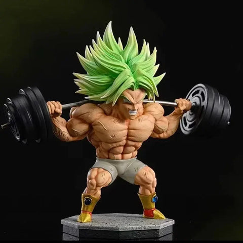 Broly Muskelaufbau Figur