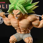 Broly Muskelaufbau Figur