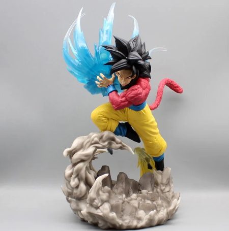 Son Goku SSJ 4 Kamehameha Figur