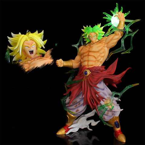 Broly Angriff Figur