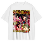 Son Goku SSJ 4 Dragon Ball GT Weiss T-shirt